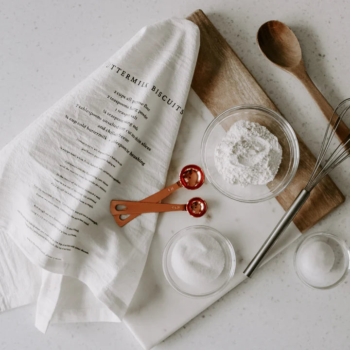 Neutronaut “Grandma’s Kitchen” Cotton Tea Towel – Buttermilk Biscuit Edition