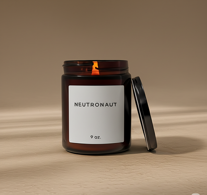 Neutronaut “Shoreline Dusk” Candle – Salt & Citrus Serenity (9oz)